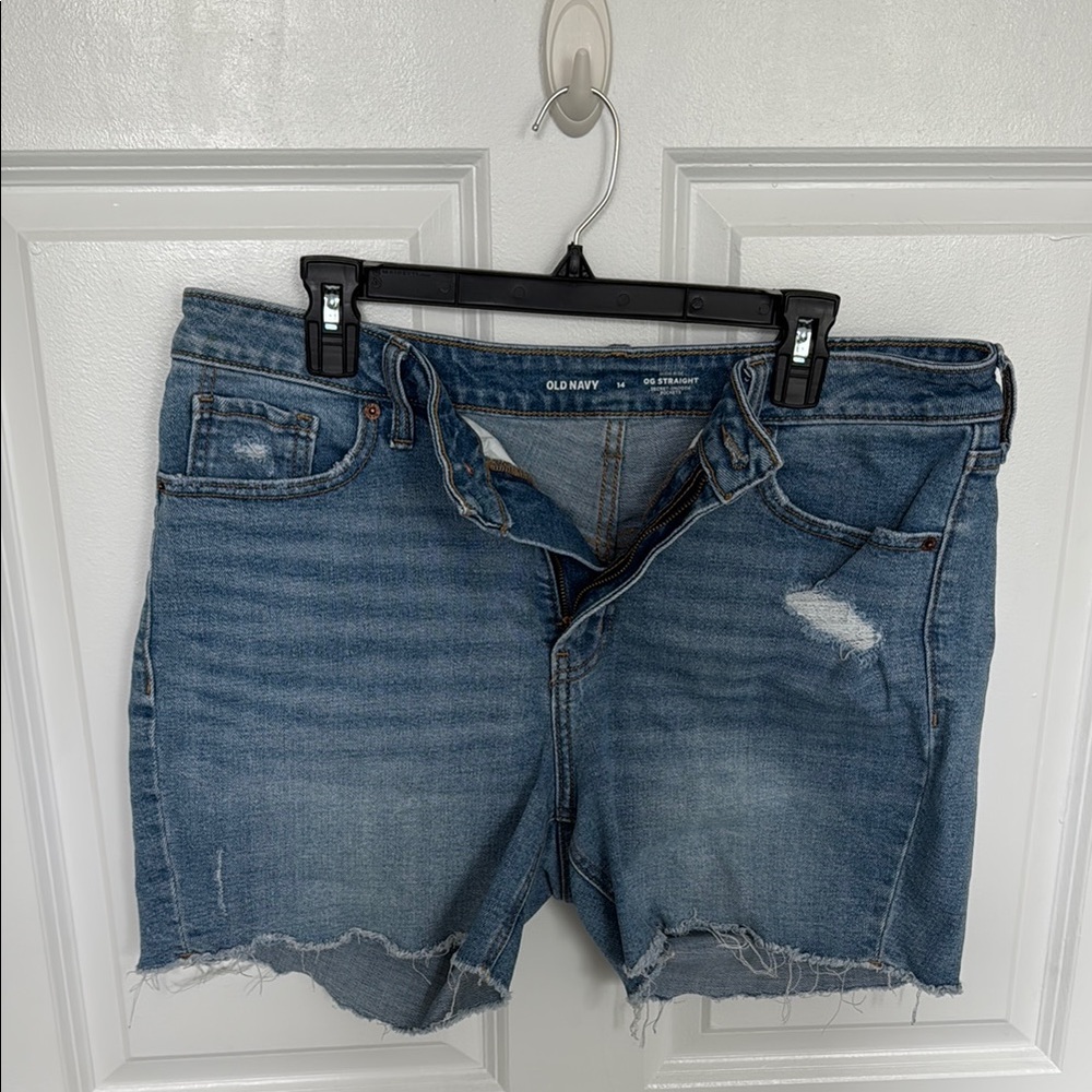 Old Navy Women's Blue Denim Shorts